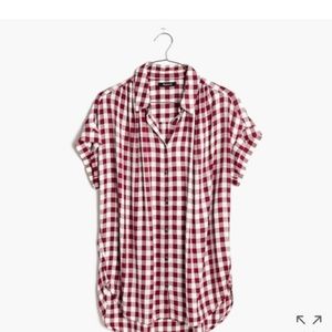 Madewell Gingham Button Down